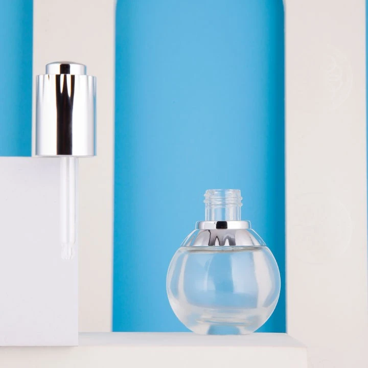 Bulb Glass Essence Dropper Bottle